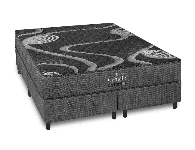 Colchão 0.88x25 Sankonfort Geniale Black