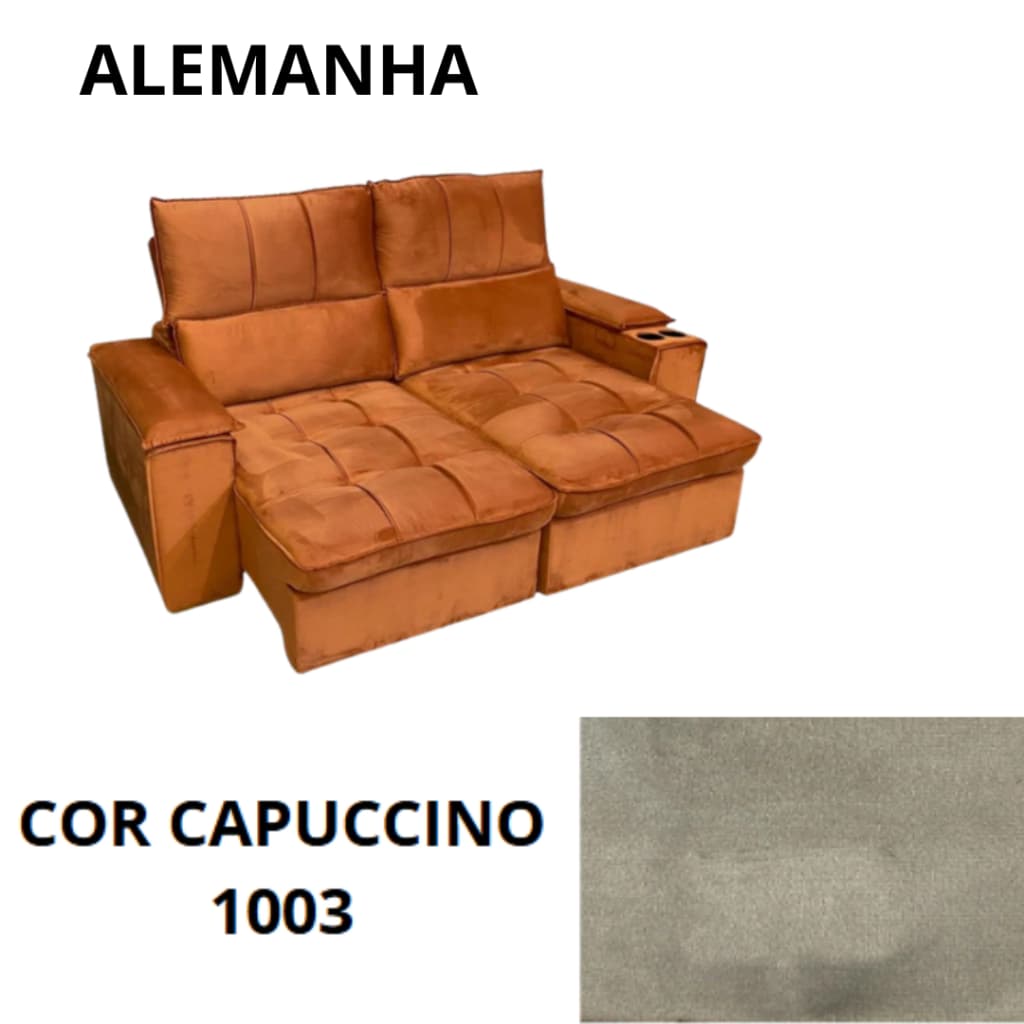 Estofado Nasalah Alemanha 3,20m 3 mod (1003 Capuccino)