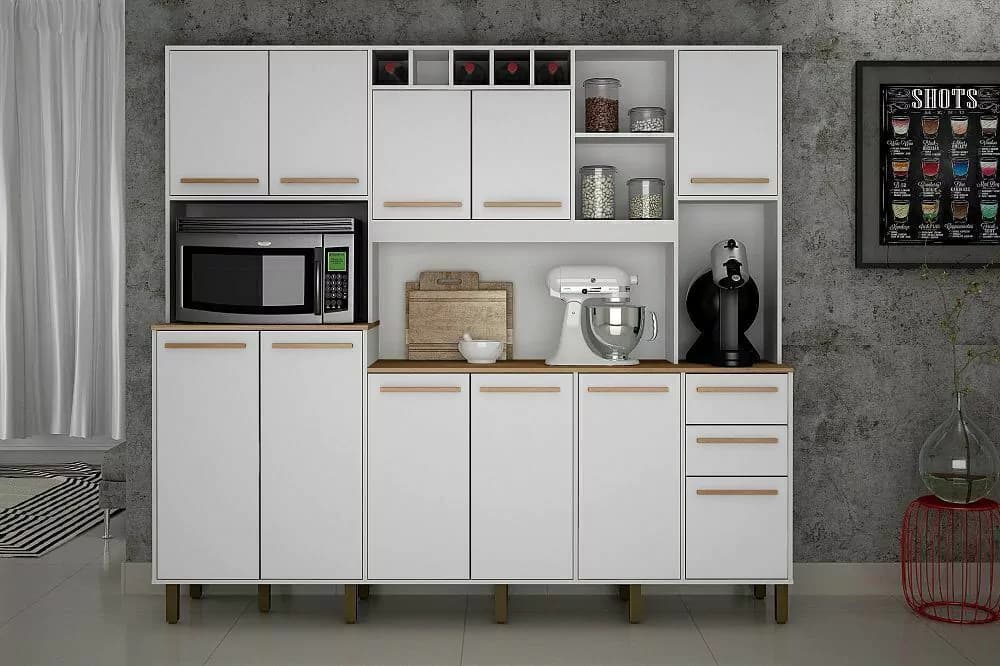 Kit Cozinha Valdemoveis Petra