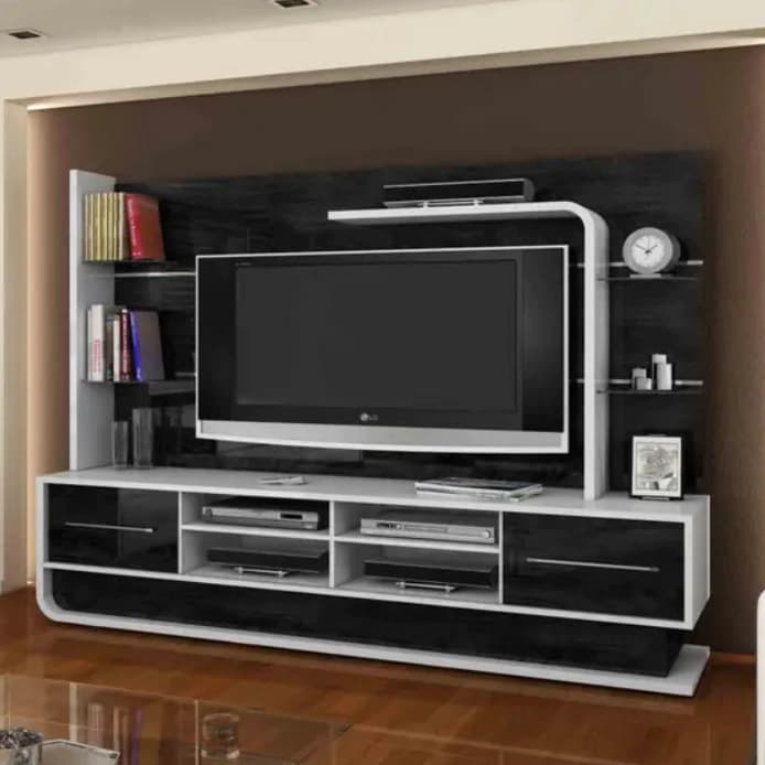 Home Belaflex Perola (preto perolizado/branco)