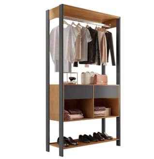 Roupeiro Rufato Rubi Closet (ver cores)