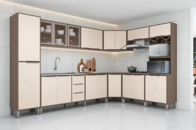 Cozinha Moveis Sul New Bela