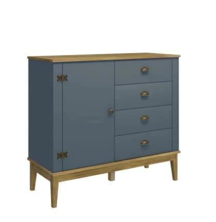 Comoda MovelBento MB1039 Colonial (Freijo/Petroleo)
