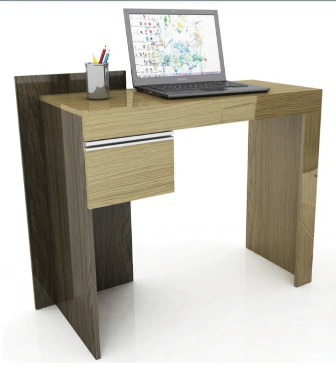 Mesa p/ Computador Vamol Sonata (amendoa/preto)