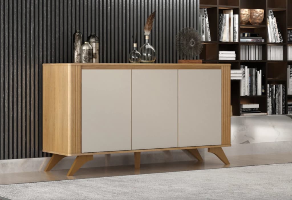 Buffet Valdemoveis Pampulha (cinamomo/off white)